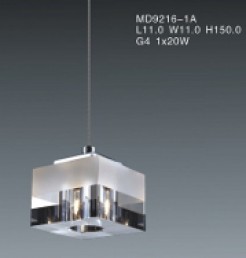 Lampa wisząca/żyrandol Italux MD9216-1A white