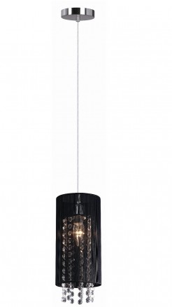 Lampa wisząca/żyrandol Italux MDM1787/1 BK