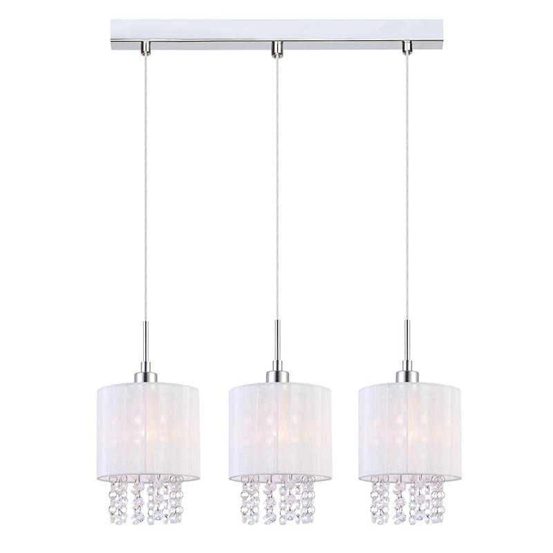 Lampa wisząca Italux WHITE MDM1953-3 W