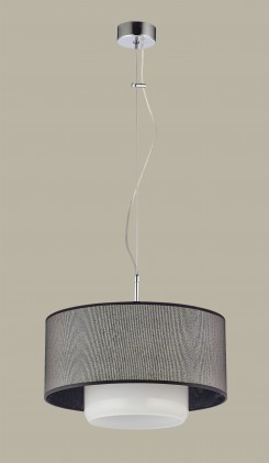 Lampa wisząca Jupiter 1331 AV1 cz/b