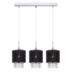 Lampa wisząca Italux  BLACK MDM1953-3 BK