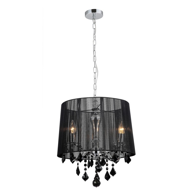 Lampa wisząca Italux  BLACK MDM-2572/3 BK