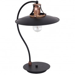 Lampka nocna/biurkowa/gabinet Luminex antic cooper 9394