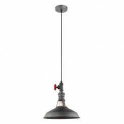 Lampa wisząca Italux MDM-2781/1 GR+BK