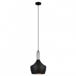 Lampa wisząca Italux MDM-3028/1 BK+CR