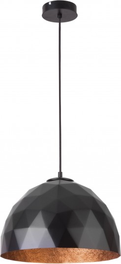 Lampa wisząca Sigma 31372 M czarny/miedź