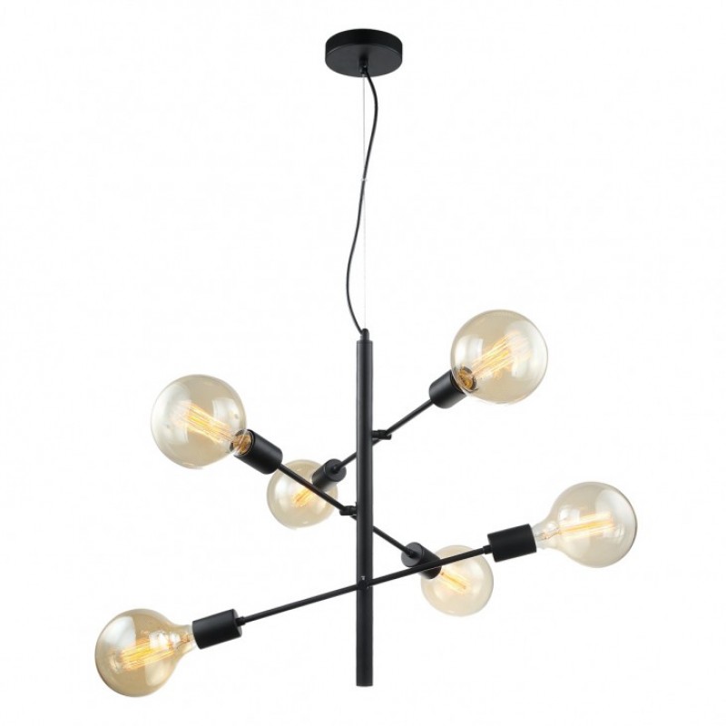 Lampa wisząca Italux MDM3582/6 BK