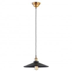 Lampa wisząca Italux MDM-3458/1L BK+GD