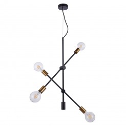 Lampa wisząca Italux MD-BR-262002-D4-G/B