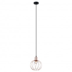 Lampa wisząca Italux MDM-3344/1 BK+COP