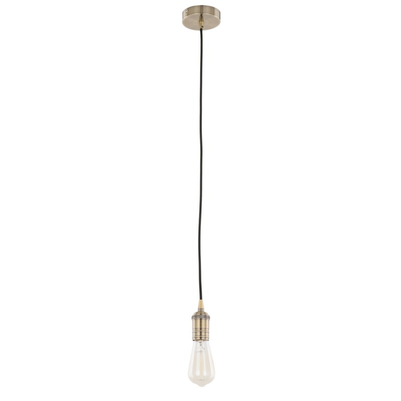 Lampa wisząca Italux DS-M-036 ANTIQUE BRASS