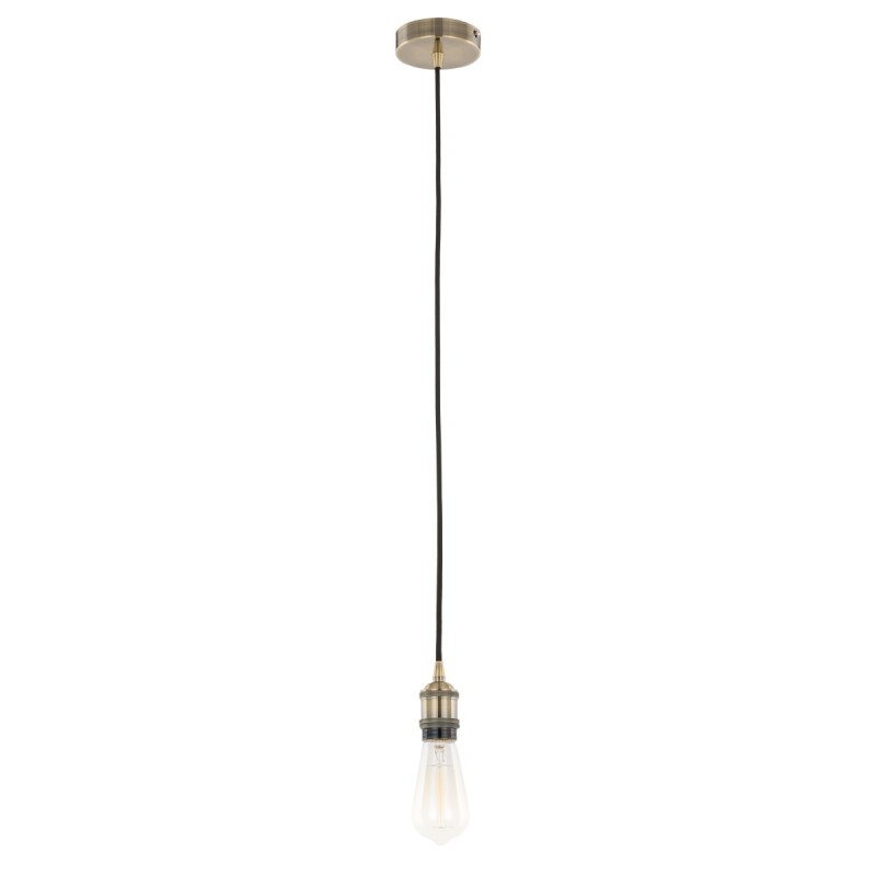 Lampa wisząca Italux DS-M-034 ANTIQUE BRASS