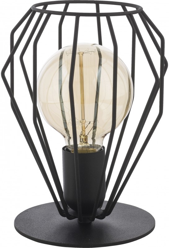 Lampka nocna/biurkowa/gabinet TK Lighting BLACK 3032