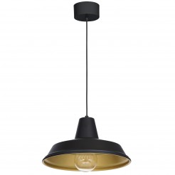 Lampa wisząca Luminex black-gold 4032