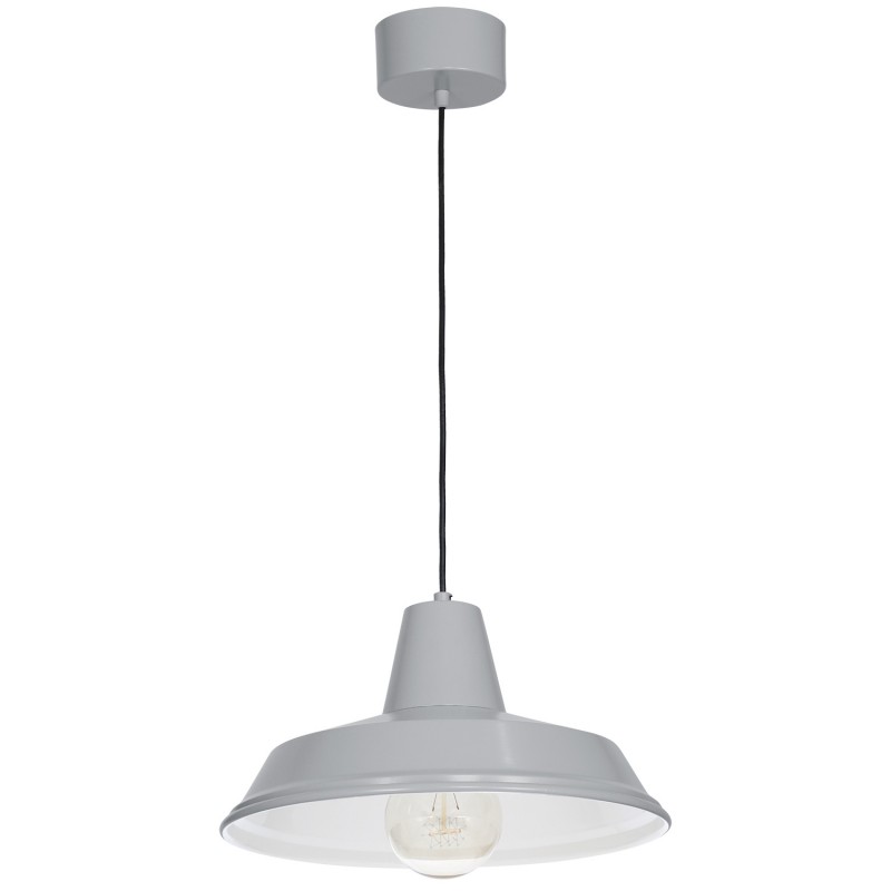 Lampa wisząca Luminex grey-white 4028