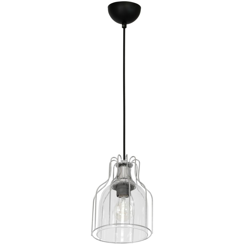 Lampa wisząca Luminex chrome-black 7887