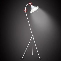 Lampa podłogowa Aldex WHITE 783A