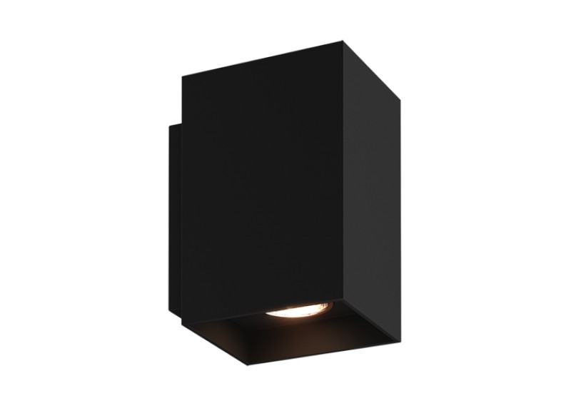 Kinkiet Zuma Line SQUARE WALL 92698 BLACK