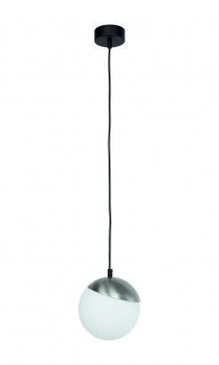 Lampa wisząca Jupiter 1722 CZARNY/NIKIEL