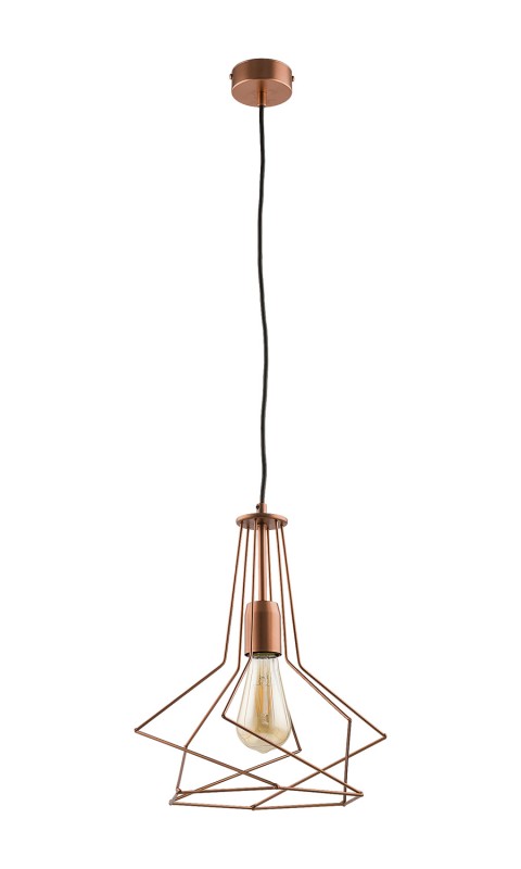 Lampa wisząca Jupiter 1656 MIEDŹ M