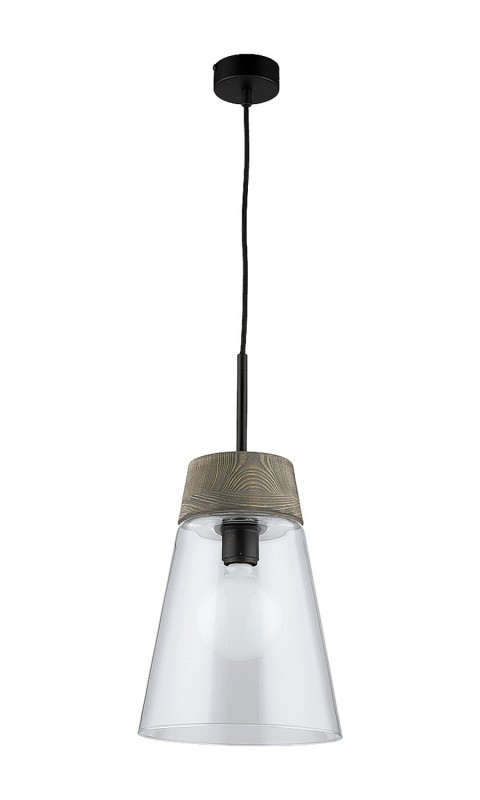 Lampa wisząca Jupiter 1650 czarny/antracyt