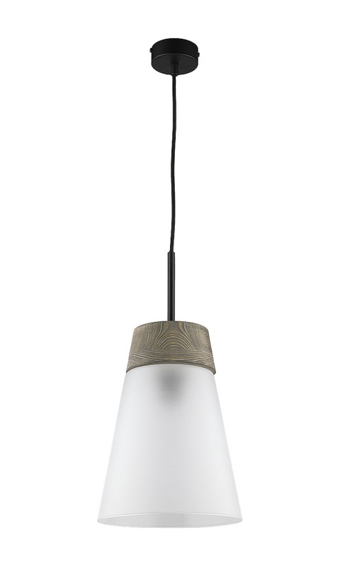 Lampa wisząca Jupiter 1651 czarny/antracyt