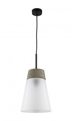 Lampa wisząca Jupiter 1651 czarny/antracyt