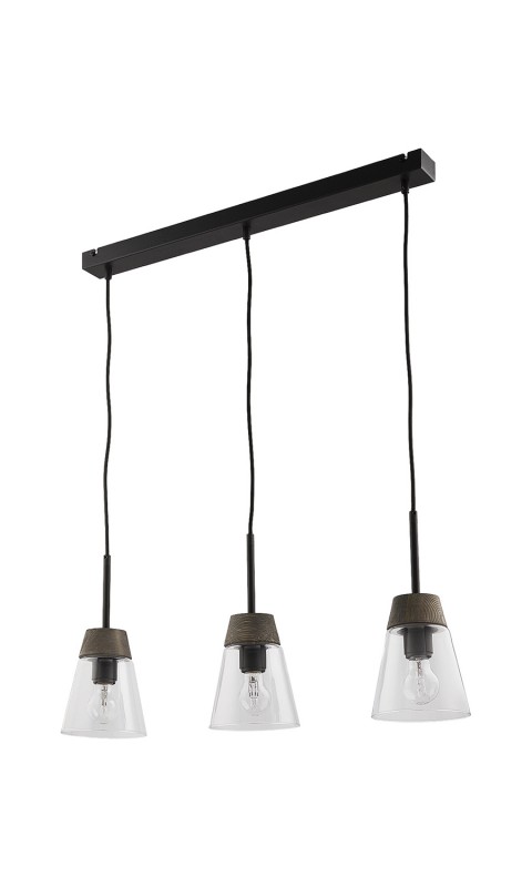 Lampa wisząca Jupiter 1682 czarny/antracyt