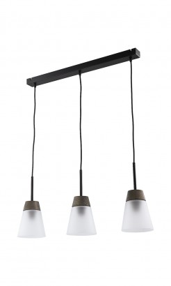 Lampa wisząca Jupiter 1683 czarny/antracyt