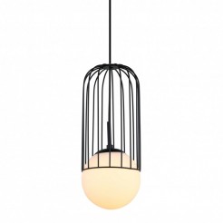 Lampa wisząca Italux MDM-3939/1 BK BLACK