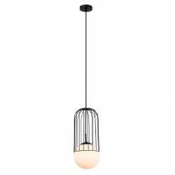 Lampa wisząca Italux MDM-3940/1 BK BLACK