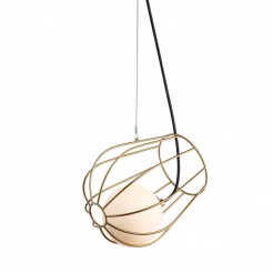 Lampa wisząca Italux MDM-3942/1 GD GOLD