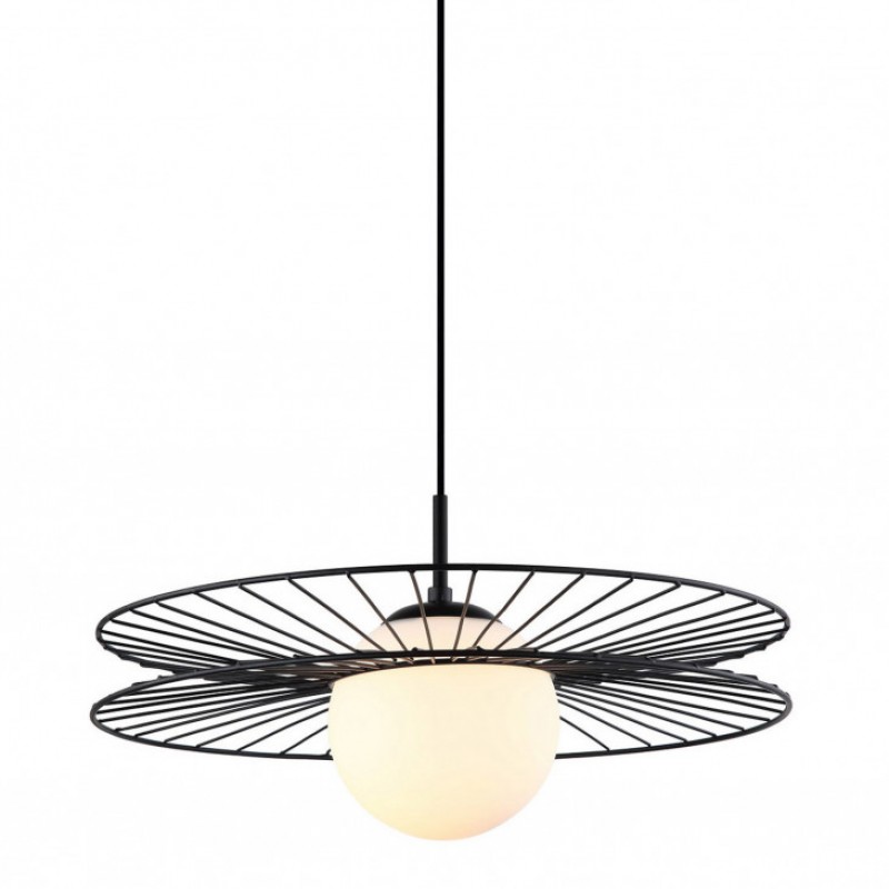 Lampa wisząca Italux MDM-4002/1 BK BLACK