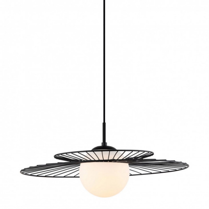 Lampa wisząca Italux MDM-4000/1 BK BLACK