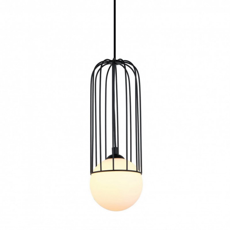 Lampa wisząca Italux MDM-3938/1 BK BLACK