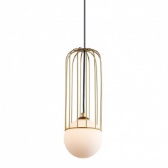 Lampa wisząca Italux MDM-3938/1 GD GOLD