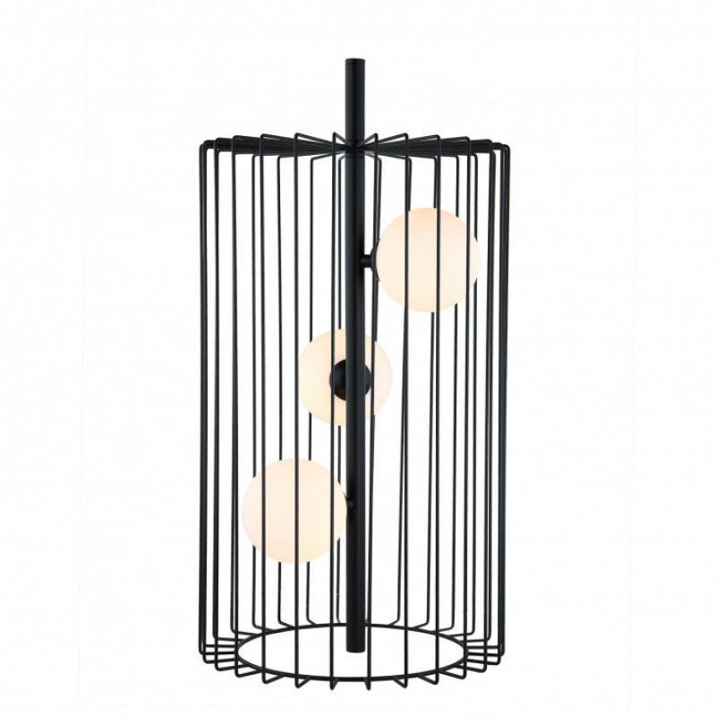 Lampka nocna/biurkowa/gabinet Italux MTM-3935/3 BK BLACK