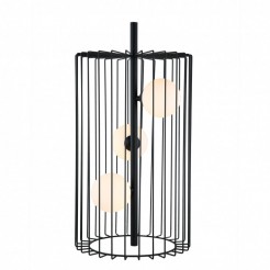 Lampka nocna/biurkowa/gabinet Italux MTM-3935/3 BK BLACK