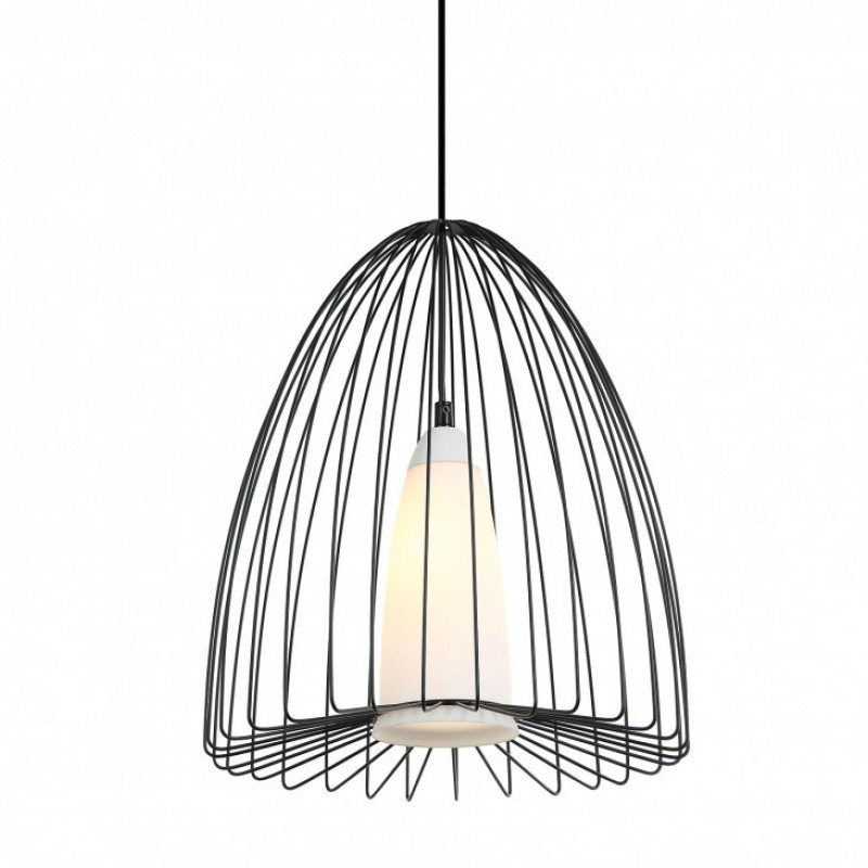 Lampa wisząca Italux MDM-4017/1 BK BLACK