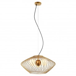 Lampa wisząca Italux MDM-3845-3 GD GOLD