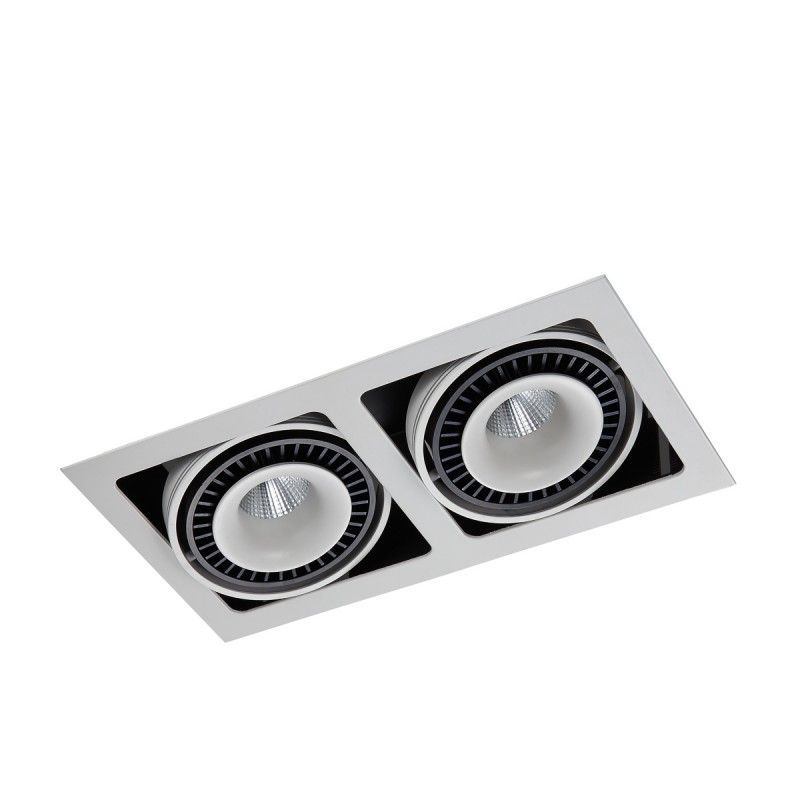 Oprawa downlight/oczko Italux GL7116-2/36W WH+BL