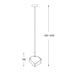 Lampa wisząca Zuma Line P0488-01F-F4AC