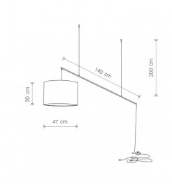 Lampa wisząca Nowodvorski 9075