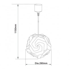 Lampa wisząca Zuma Line TL-1060P-A