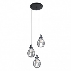 Lampa wisząca Italux MDM-2676/3 ABK