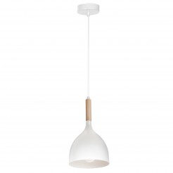 Lampa wisząca Luminex white/ light wood 1194