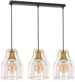 Lampa wisząca Luminex gold 7922