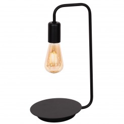 Lampka nocna/biurkowa/gabinet Luminex black 840