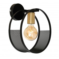 Kinkiet Luminex black/gold 695