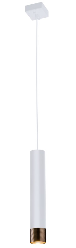 Lampa wisząca Amplex biały-patyna 8257